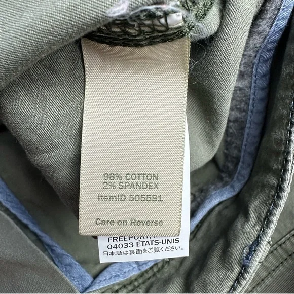 LL Bean Favorite Fit Comfort Stretch Pants Mid-Rise Cargo Women's 16P Petite - Picture 7 of 9